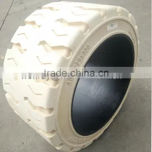 Hot Sale Industrial Vehicles 21x8x15 21x9x15 18x9x12 1/8 18x5x12 1/8 Press on Solid Tires With Many Sizes thumbnail-1