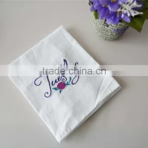 100% Cotton Table White Cloth Napkin Dinner Napkin thumbnail-5