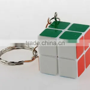 Best Sale Magic Cube Keychain With Custom Logo,various Color,with High Quality,OEM Orders Are Welcome thumbnail-1