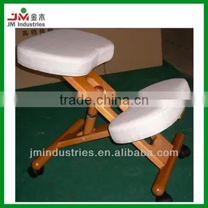 Adjustable Wooden Lift Kneeling Stool&Chair With Rolling Wheels thumbnail-1