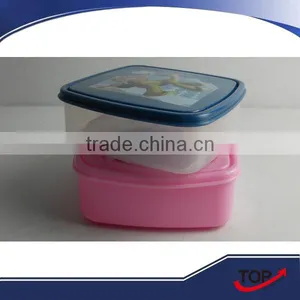Portable Plastic Lunch Box thumbnail-1