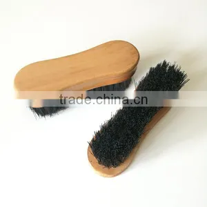 HORSE BRUSH HORSE EQUIPMENT HORSE BRUSH WOODEN BACK HORSE BRUSH 12CM*3.7C NYLON BRISTLES EQUESTRIAN HORSE EQUIPEMTN HORSE BRUSH thumbnail-1