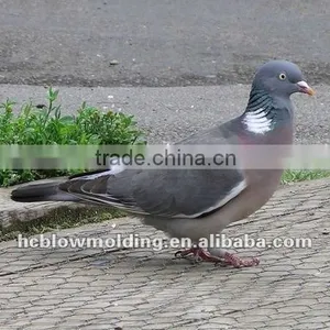 OEM Blow Molding Plastic HDPE Bird Simulation Animal Plastic Bird Decoy thumbnail-1