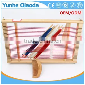 Kids Educational Wooden Traditional Toy DIY Weaving Loom thumbnail-1