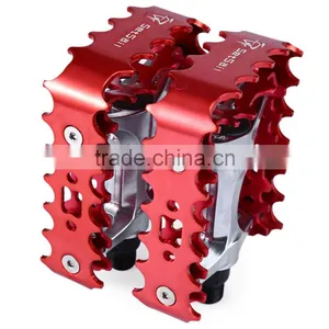 2 Pcs SETSAIL 662 Mountain Bike Bicycle Pedal BMX Ultra-light Pedal Bike Accessories With 2 Bearings Bike Parts 3 Colors thumbnail-5