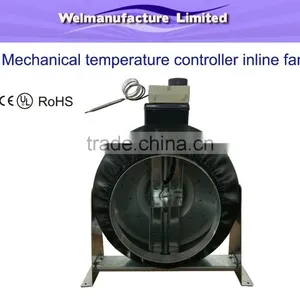 Hyroponics Mechanical Temperature Contol Centrifugal Inline Duct Fan thumbnail-1