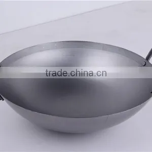 FDA LFGB Certificate Carbon Steel Induction Wok Price thumbnail-3