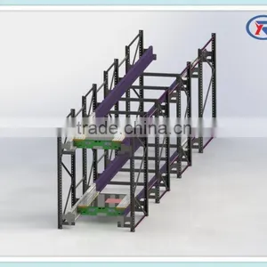 Radio Shuttle Cart/ Mobile Pallet Runner for Warehouse Storage Rack thumbnail-4