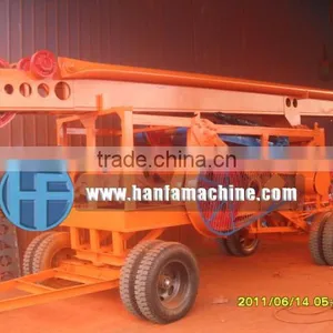 Trailer Type Borehole Drilling Equipment HF-6A for Foundation Construction thumbnail-1