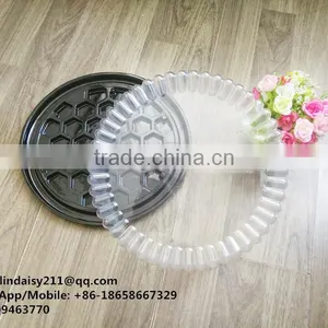 10" Inch Accept Custom Order and BOPS Plastic Type Plastic Birthday Cake Box thumbnail-5