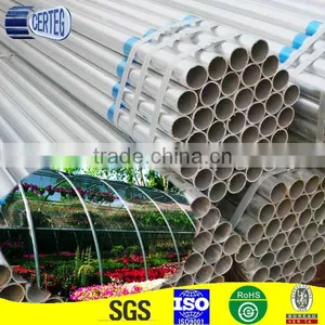 Building Materials Galvanized Irrigation Pipe Spiral Welded Round Steel Pipe thumbnail-1