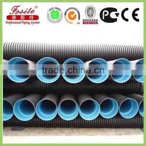 HDPE Perforated Corrugated Pipe High Quality Good Price Large Diameter thumbnail-4