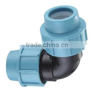 PE Pipe Fitting Elbow PP Compression Fitting For Irrigation thumbnail-1