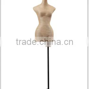 Fabric Covered Half Body Cloth Female Torso Mannequin thumbnail-1