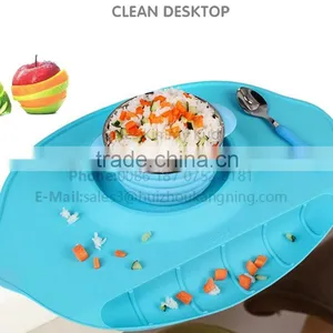 Silicone Placemat and Trayb for Baby Placemat Suction and Placemat Plate thumbnail-1