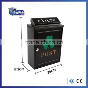 2016 Home Collection Glavanizad Steel Mail Box Post Box thumbnail-3