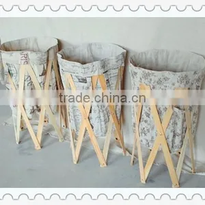 2014 Cheap New Design Foldable Laundry Basket for Household Use Wholesale thumbnail-3