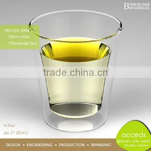 Dual Walled Glass Insulated Tumblers Wholesale thumbnail-1