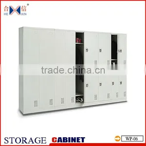 3 Doors Wardrobe Lockers Metal Wardrobe Lockers thumbnail-3