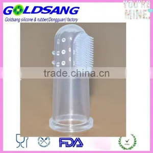 Baby Buddy Infant Finger Tooth Gum Brush Silicone Toothbrush thumbnail-2