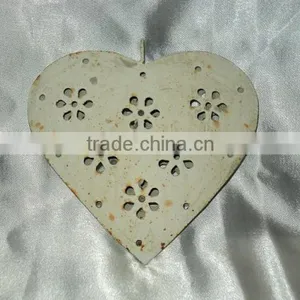 X Mas Decoration Ornaments,Heart Shape Hanging Decorations,Christmas Decoration Hanging Heart,Decorative Metal Heart thumbnail-1