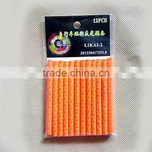 12Pcs Orange Spoke Reflector Clips thumbnail-3