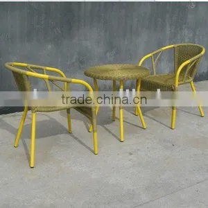 Rattan Chairs and Coffee Table thumbnail-1