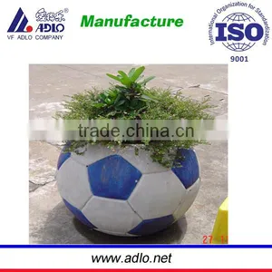 China Suppliers Football Big Outdoor Garden Bright Color Flower Pot thumbnail-1