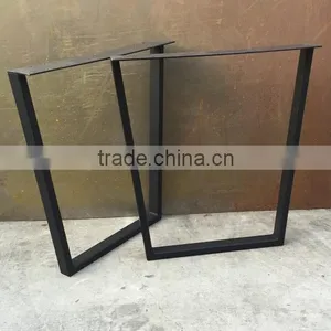 Factory Price Coffee Table Trapezoid Metal Bases for Wooden Funiture thumbnail-2