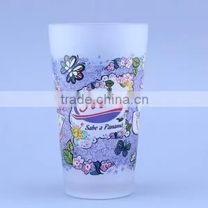 Beautiful Promotion Frosted Glass Cup thumbnail-1