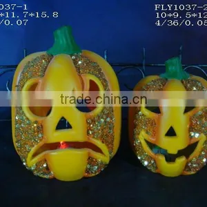 Ceramic LED Halloween Pumpkin 11037 thumbnail-1