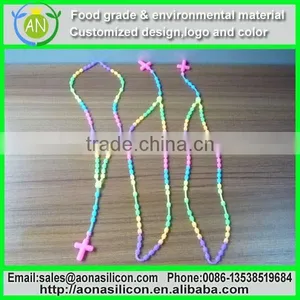 Charming and Fashionable Silicone Necklace 2015|silicone Bead Necklace|silicone Necklace Cord(welcome Customised Design) thumbnail-1