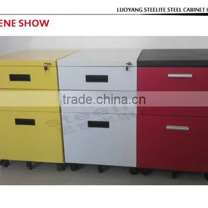 Movable File Cabinet, 3 Drawer Cabinet, Moving File Chest thumbnail-5