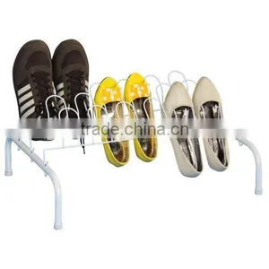 560*410*260mm Powder Coating Iron Tube Shoes Rack Shelf Holder thumbnail-1