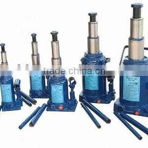 16Ton Hydraulic Double Ram Bottle Jacks thumbnail-4