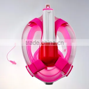 2017 Trending Products Diving Swimming Mask Foldable Full Face Snorkeling Set Watersport Equipment thumbnail-2