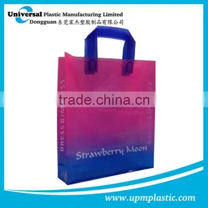 Disposable Degradable Biodegradable Soft Loop Handle Plastic Bag thumbnail-1