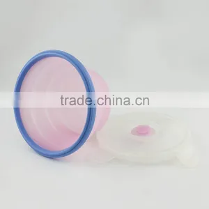 High Quality Silicone Kitchen Bowl,Cook Ware Set,Folding Bowl thumbnail-6