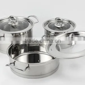 Stainless Steel Stock Pot Milk Pot / Elegant Cookware Set / Cooking Pot thumbnail-2