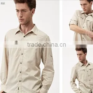 2017 Cheap Price and High Quality Summer UV Protection Outdoor Hiking Camping Long Sleeve Shirt Quick Dry Men Fishing Shirt thumbnail-2