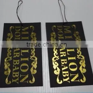 Custom Printed Recycled Paper Clothing China Hang Tag thumbnail-1