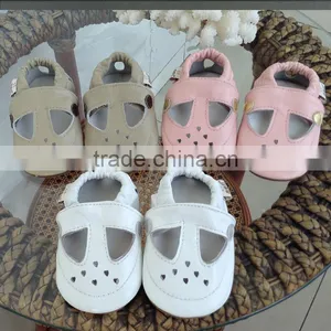 New Born Baby New Design Hand Made Cheap Real Leather Shoes thumbnail-4
