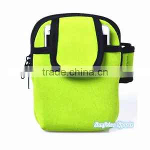 Portable Arm Pack Pocket for Hiking Climbing Cycling~High-Grade Neoprene Material Phone Pouch Bag~6 Colors~Accept Custom thumbnail-3