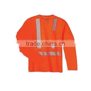 Reflective Stripes Long Sleeve T-shirt thumbnail-1