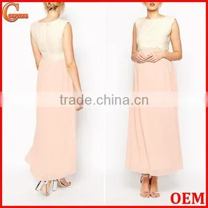 Fully Lined Little Mistress Chiffon Maxi Dress for Maternity Dress 2015 thumbnail-1