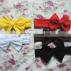 New Designs Baby Hair Bands Boutique Handmade Children Accessories Beautiful Girls Headbands Flower Baby Girls Elastic Headbands thumbnail-1