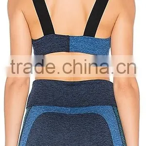 Womens Yoga Wear Girl Sport Seamless Bra Set Young Girl Hot Sex Womens Hot Sexy Sport Bra Set thumbnail-3