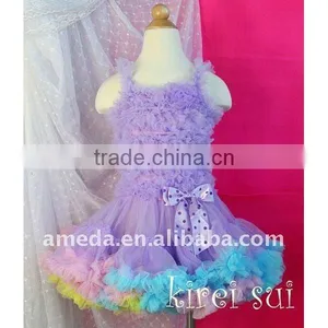 Ariel Rainbow Lavender Blue Lime Pettiskirt WC13 thumbnail-1
