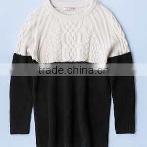 2017 Mens Knit Round Neck Cashmere Pullover Sweater for Wholesale thumbnail-5