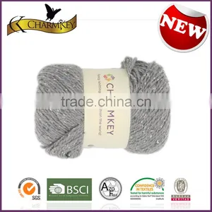 Charmkey Fancy Dot Yarn 60acrylic 40polyester Blended Yarn for Knitting Hats and Gloves thumbnail-4